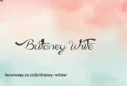 Brittaney White
