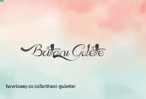 Brittani Gulette