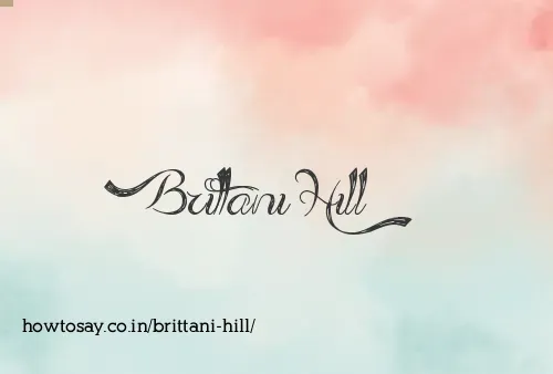 Brittani Hill
