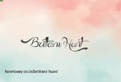 Brittani Hunt