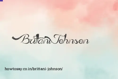Brittani Johnson
