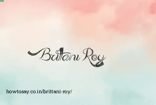 Brittani Roy