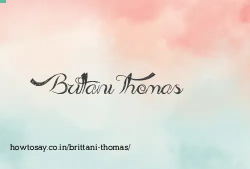 Brittani Thomas