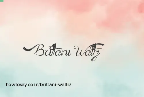 Brittani Waltz