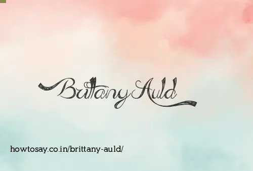 Brittany Auld