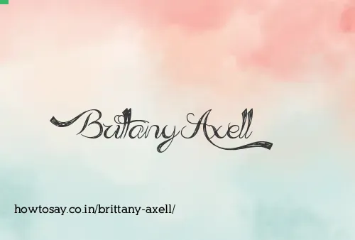 Brittany Axell