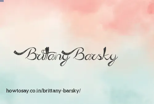 Brittany Barsky