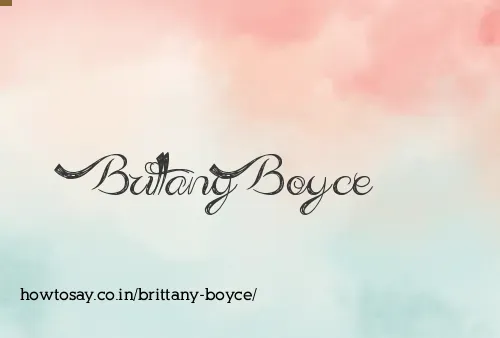 Brittany Boyce