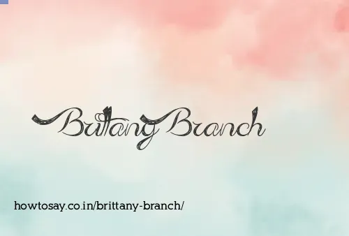 Brittany Branch