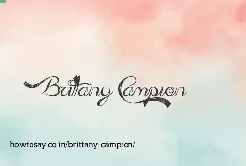 Brittany Campion