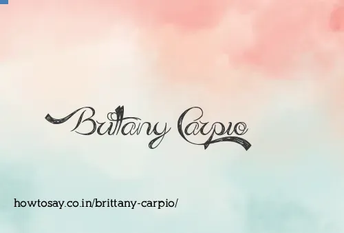 Brittany Carpio