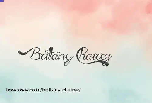 Brittany Chairez