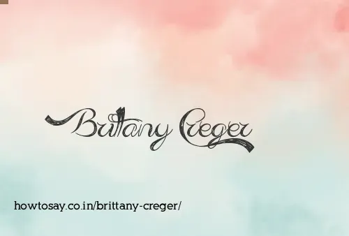 Brittany Creger
