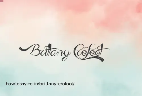 Brittany Crofoot