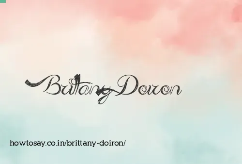 Brittany Doiron