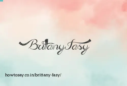 Brittany Fasy