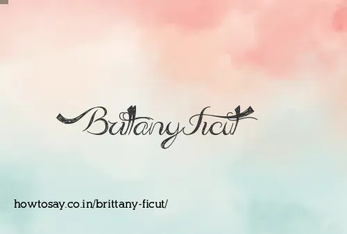 Brittany Ficut