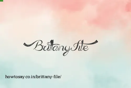 Brittany File