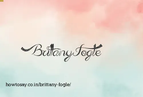 Brittany Fogle