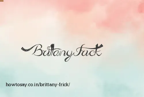 Brittany Frick