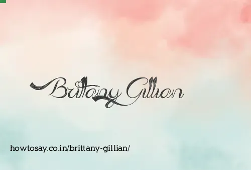 Brittany Gillian