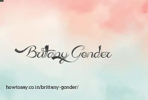 Brittany Gonder