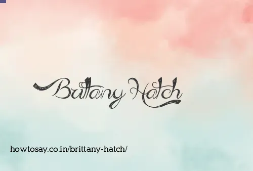 Brittany Hatch