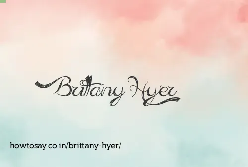 Brittany Hyer