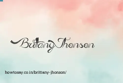 Brittany Jhonson