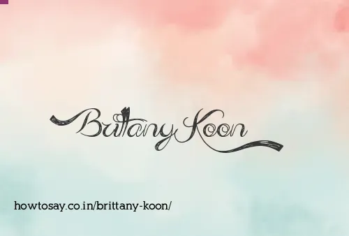 Brittany Koon