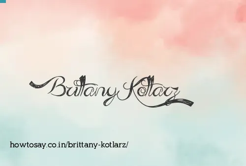 Brittany Kotlarz