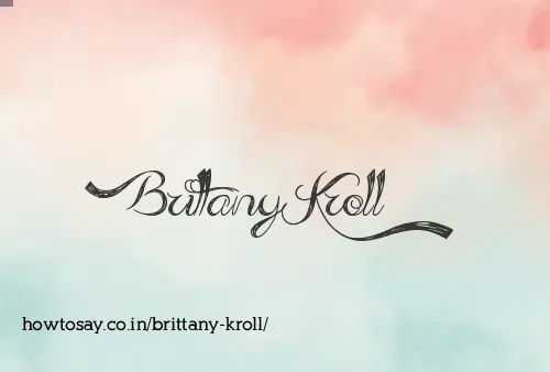 Brittany Kroll