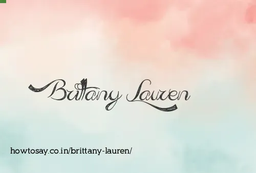 Brittany Lauren