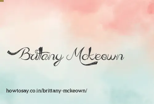 Brittany Mckeown