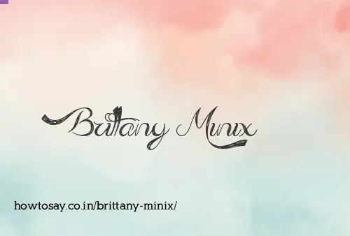 Brittany Minix