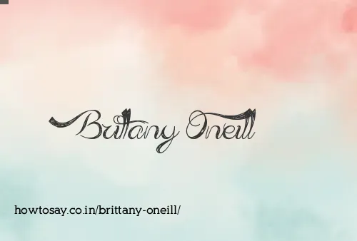 Brittany Oneill