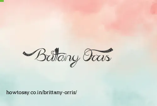 Brittany Orris