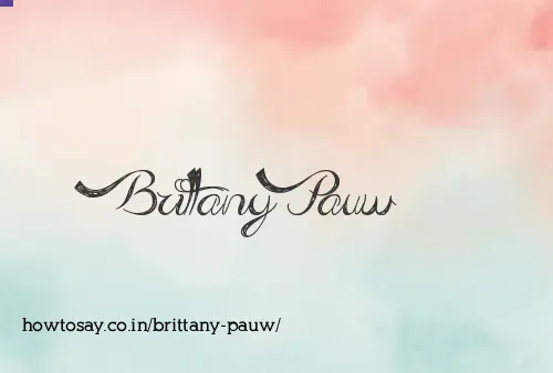 Brittany Pauw