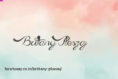 Brittany Ploszaj