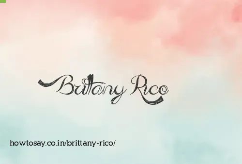 Brittany Rico