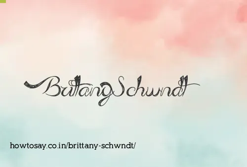 Brittany Schwndt