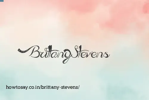 Brittany Stevens