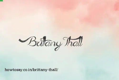 Brittany Thall