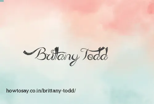 Brittany Todd