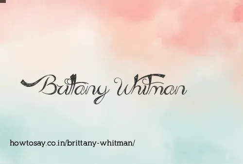 Brittany Whitman