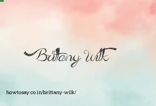 Brittany Wilk