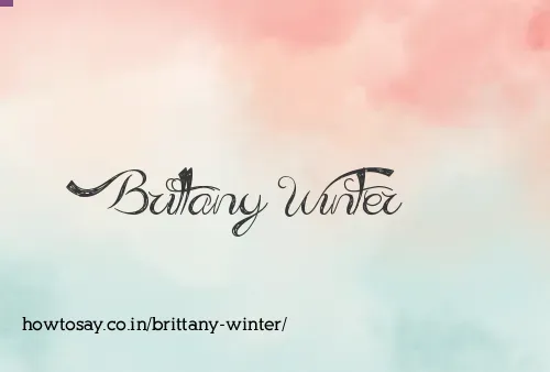 Brittany Winter