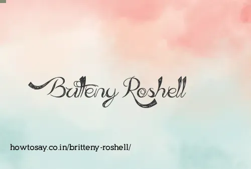 Britteny Roshell