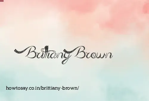 Brittiany Brown
