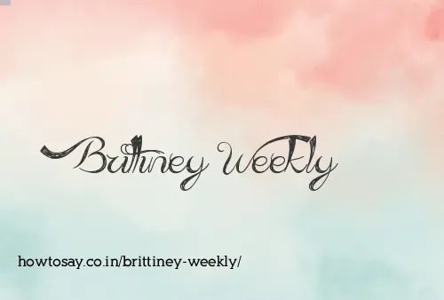 Brittiney Weekly
